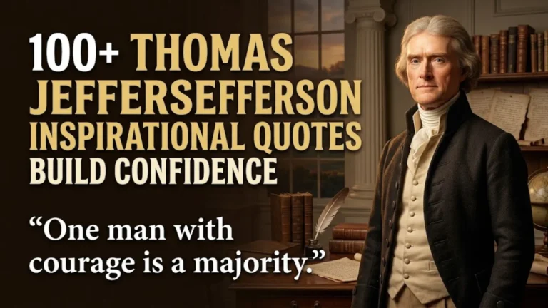 100+ Thomas Jefferson Inspirational Quotes to Build Confidence