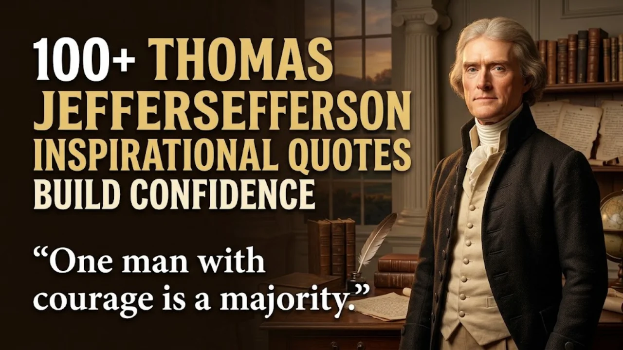 100+ Thomas Jefferson Inspirational Quotes to Build Confidence