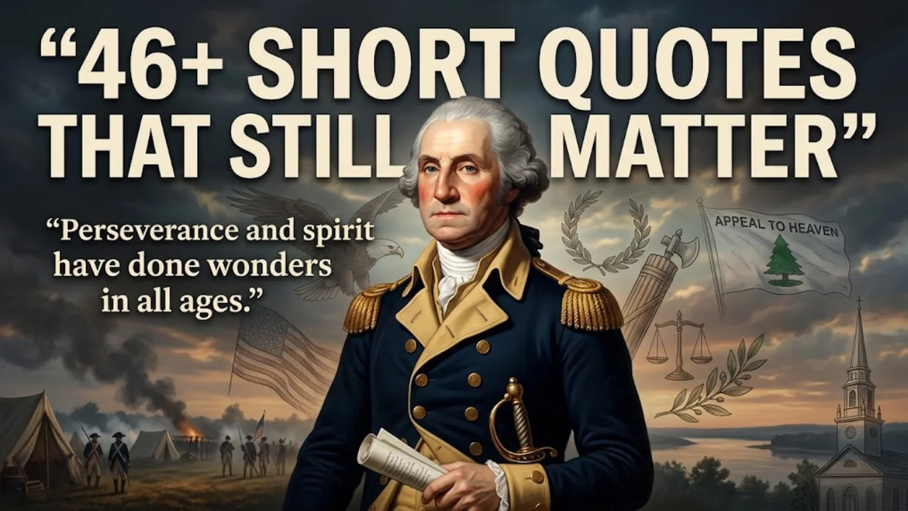 46+ George Washington Short Quotes That Still Shape American Leadership