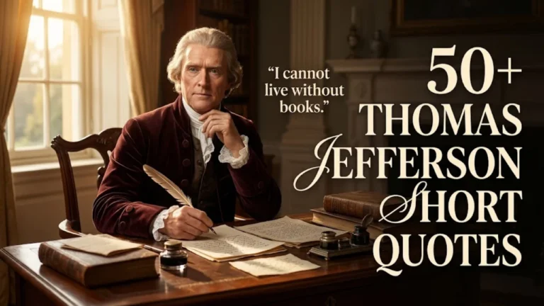 50+ Thomas Jefferson Short Quotes: Powerful Words of Wisdom & Inspiration