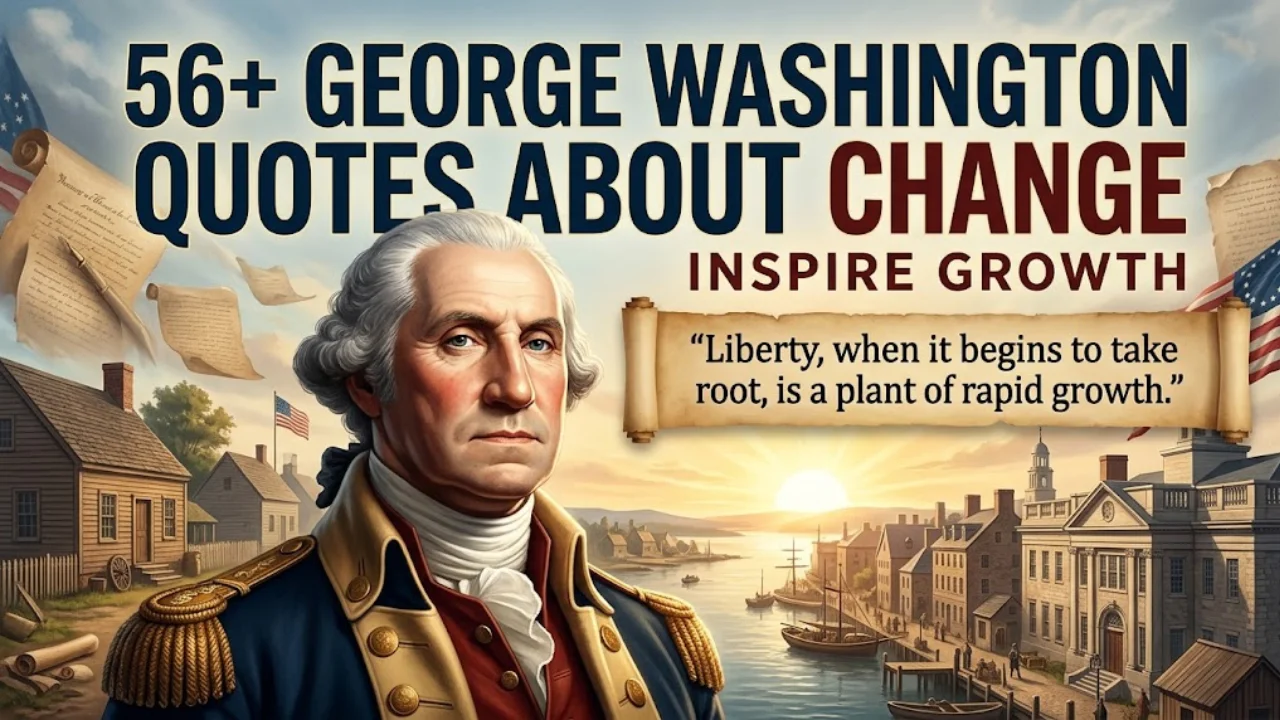 56+ George Washington Quotes About Change to Inspire Growth