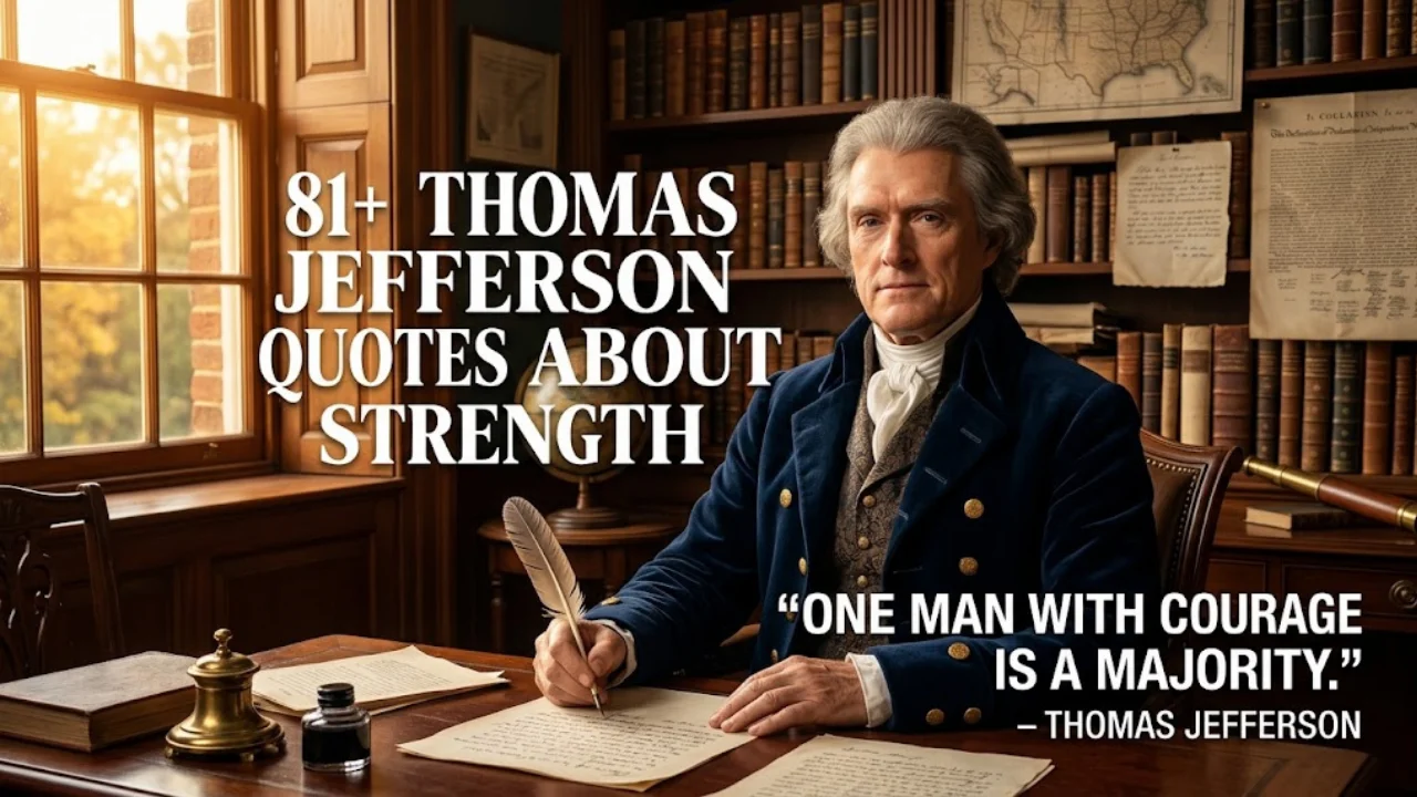 81+ Thomas Jefferson Quotes About Strength to Inspire Courage & Inner Power