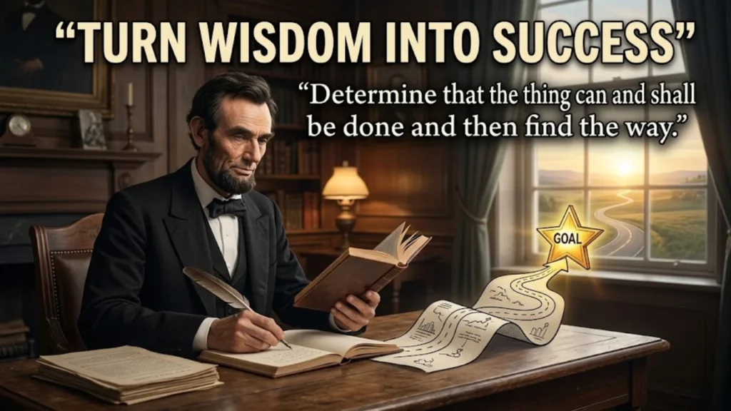 How to Apply Abraham Lincoln's Quotes About Success to Your Own Goals