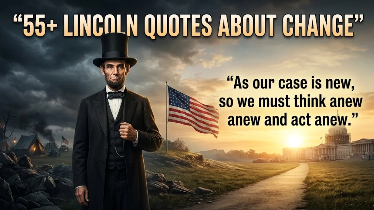 Abraham Lincoln Quotes About Change: 55+ Timeless Lessons for Embracing Life's Changes