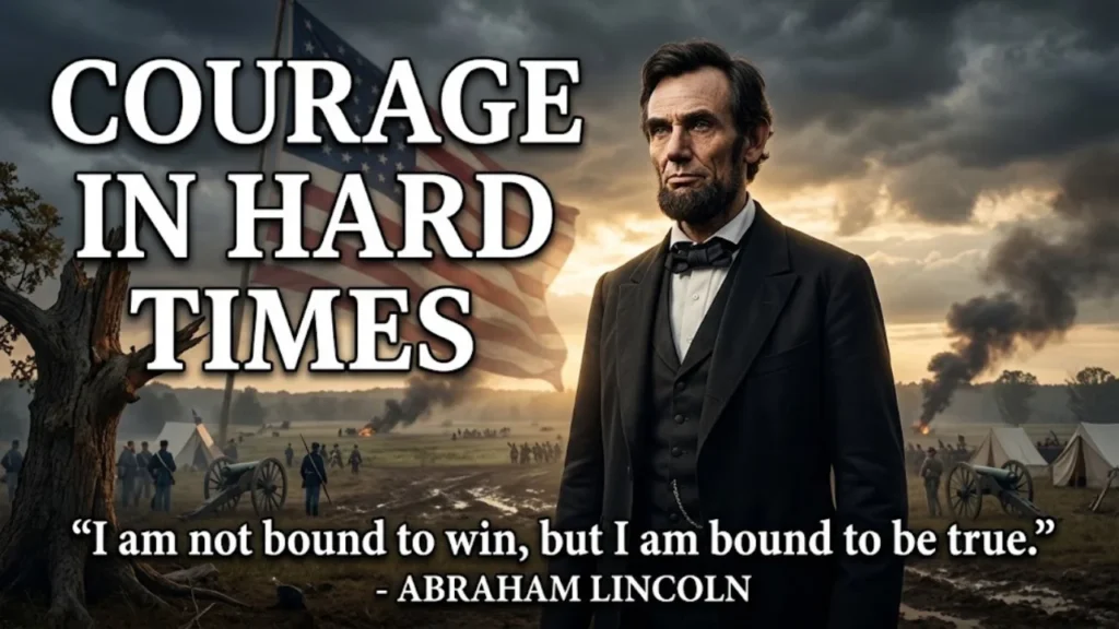 Abraham Lincoln Quotes About Courage in Hard Times