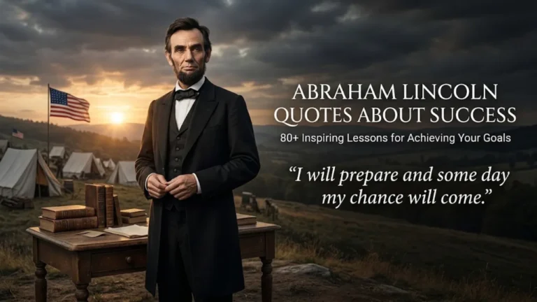 Abraham Lincoln Quotes About Success: 80+ Inspiring Lessons for Achieving Your Goals