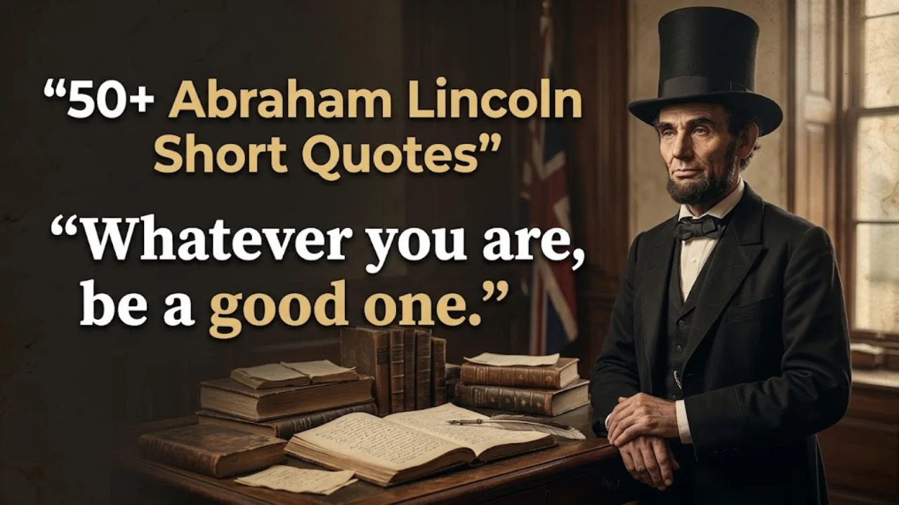 Abraham Lincoln Short Quotes: 50+ Powerful Words of Wisdom