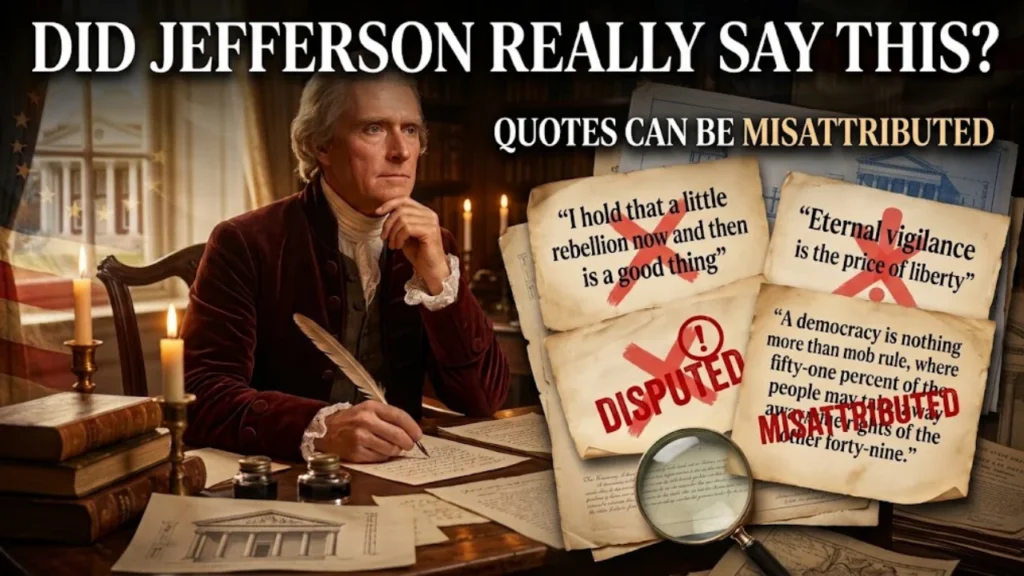 Famous "Thomas Jefferson Quotes" That Are Actually Misattributed