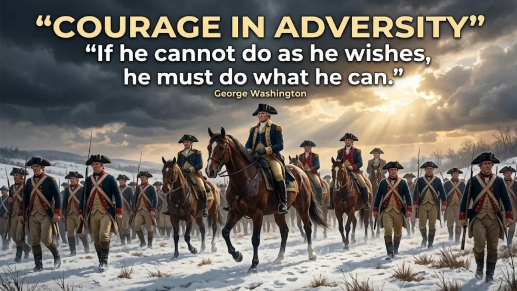 George Washington Quotes About Courage in the Face of Adversity