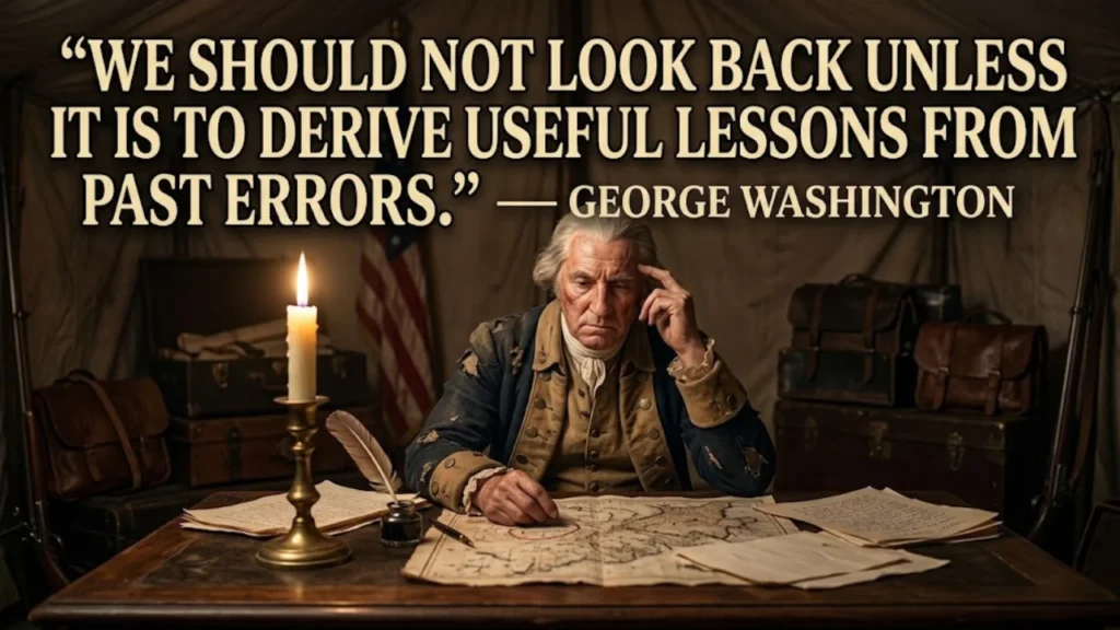 George Washington Quotes on Learning From Mistakes