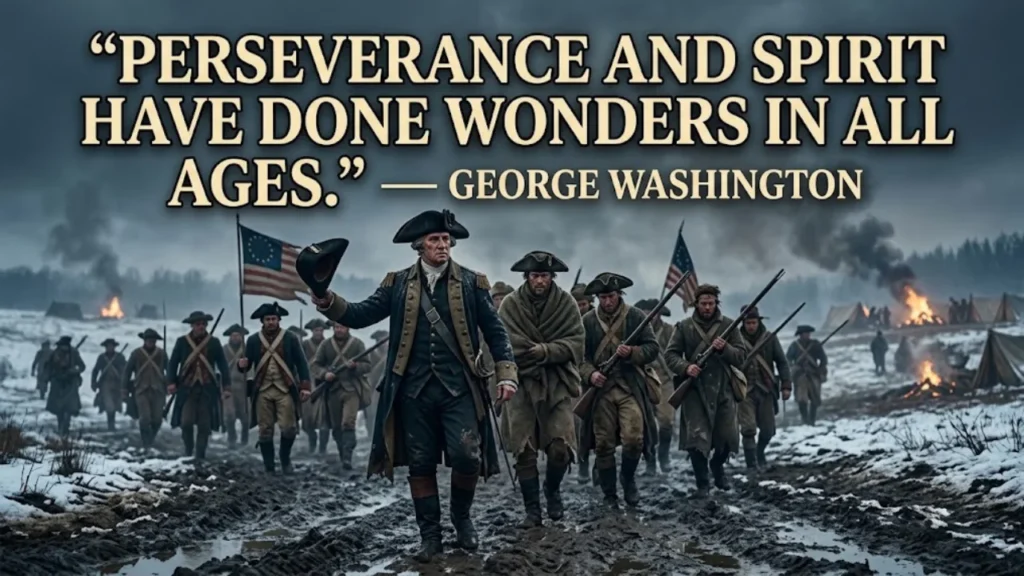 George Washington Quotes on Perseverance and Adversity