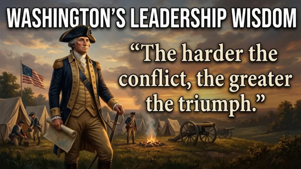 George Washington Short Quotes on Leadership and Character