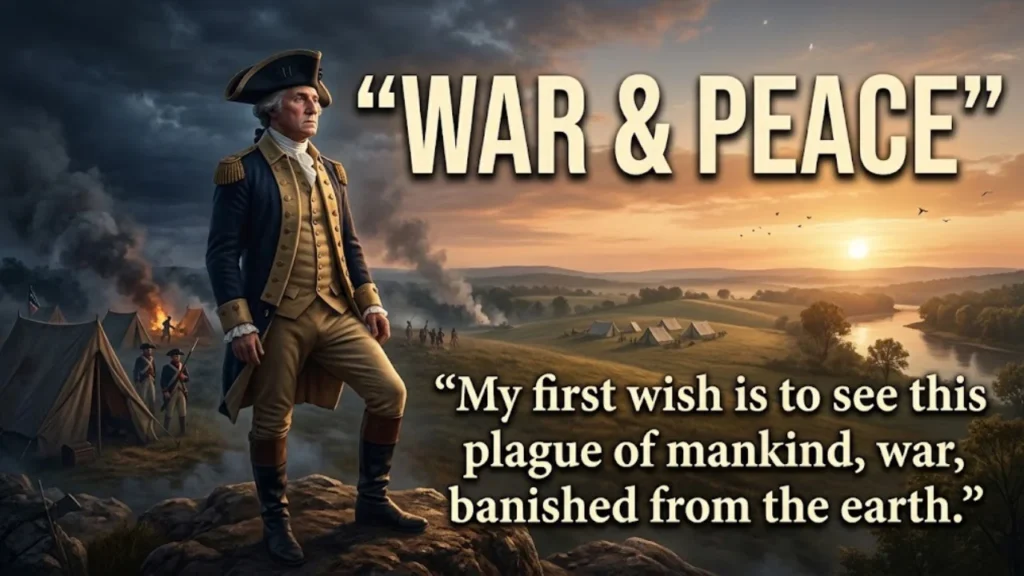 George Washington Short Quotes on War and Peace