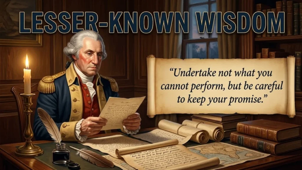 Lesser-Known George Washington Quotes About Change
