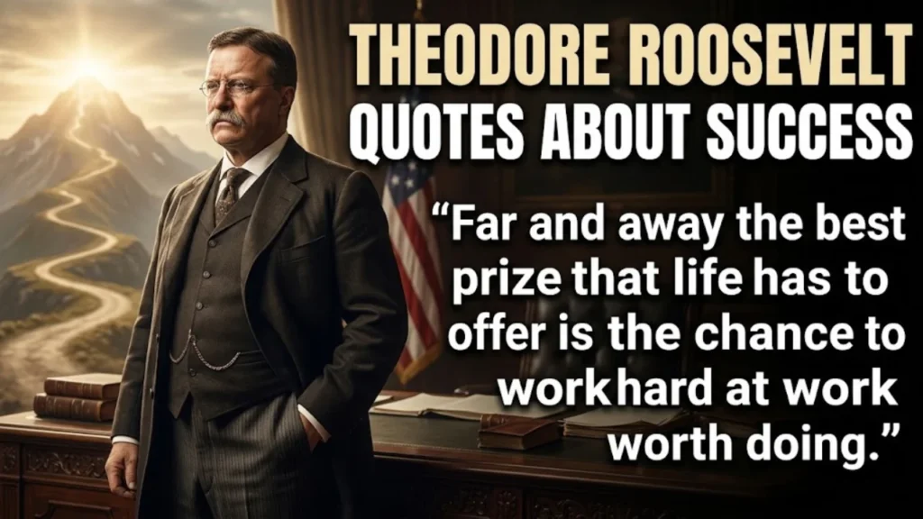 Most Powerful Theodore Roosevelt Quotes About Success