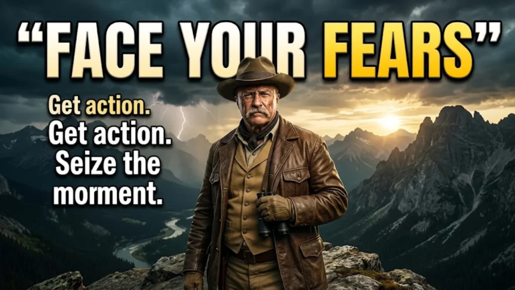 Theodore Roosevelt Quotes About Courage and Facing Fear