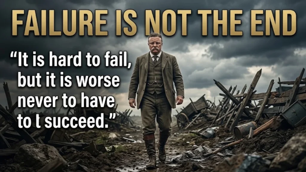 Theodore Roosevelt Quotes About Failure