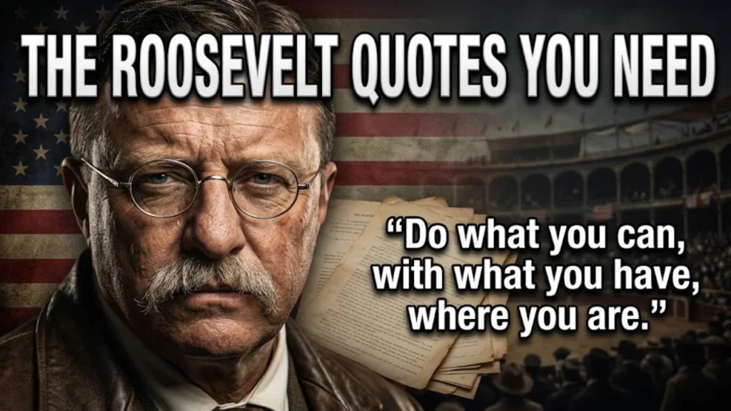 Theodore Roosevelt's Most Famous Life Quotes