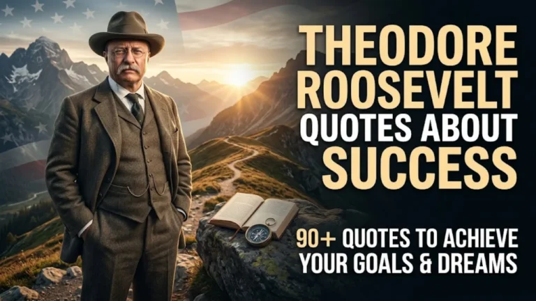 Theodore Roosevelt Quotes About Success: 90+ Quotes to Achieve Your Goals & Dreams