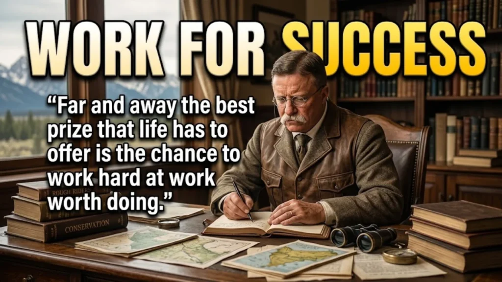 Theodore Roosevelt Quotes About Life for Success and Hard Work