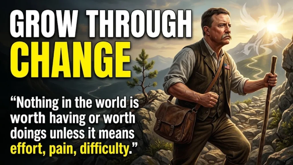 Theodore Roosevelt Quotes on Growth & Transformation