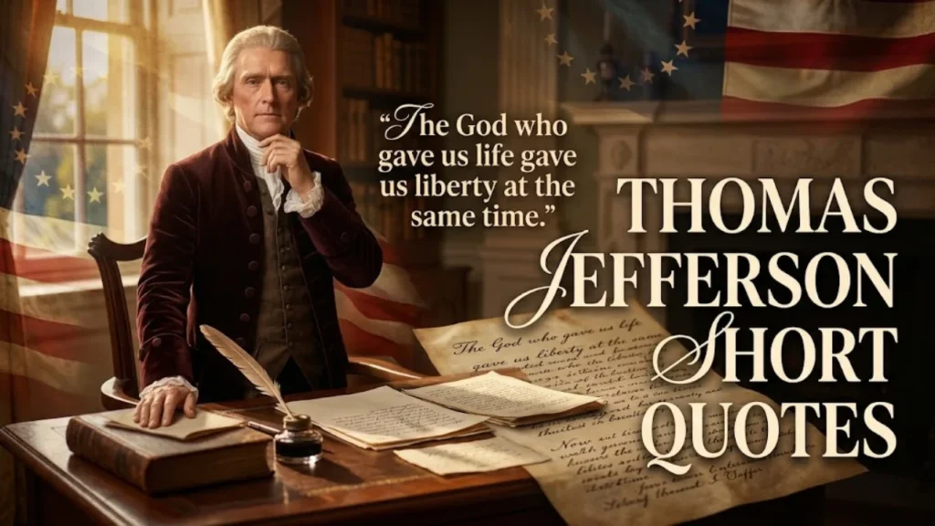 Thomas Jefferson Short Quotes On Liberty And Freedom