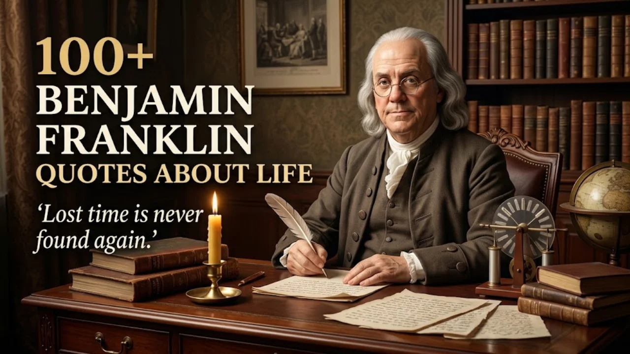 100+ Benjamin Franklin Quotes About Life That Will Change the Way You Think