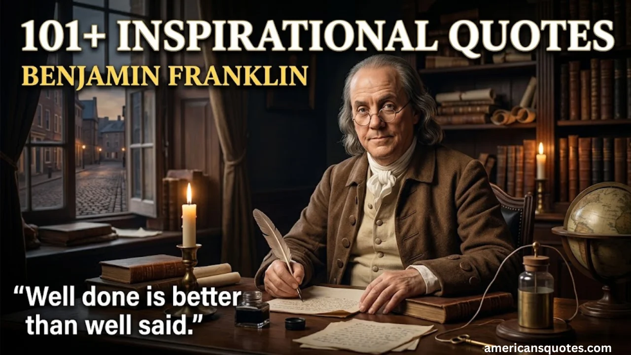 101+ Benjamin Franklin Inspirational Quotes That Will Motivate You to Succeed