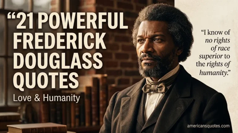 21 Powerful Frederick Douglass Quotes About Love and Humanity