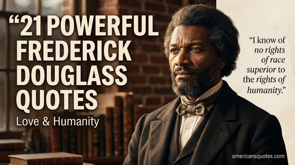 21 Powerful Frederick Douglass Quotes About Love and Humanity