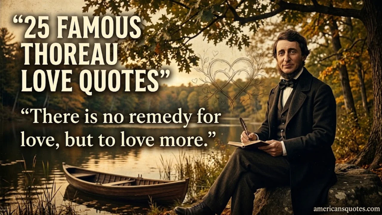 25 Most Famous Henry David Thoreau Quotes About Love and Relationships