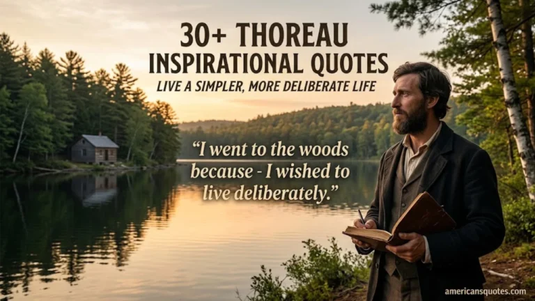 30+ Best Henry David Thoreau Inspirational Quotes for a Simpler, More Deliberate Life