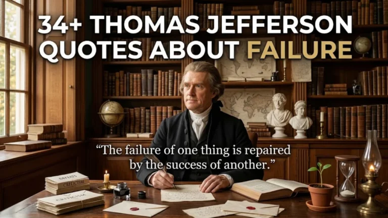 34+ Timeless Thomas Jefferson Quotes About Failure