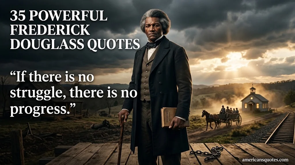35 Powerful Frederick Douglass Quotes About Change and Progress