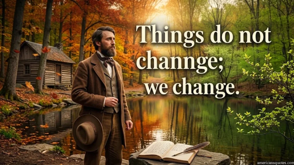 40 Henry David Thoreau Quotes About Change