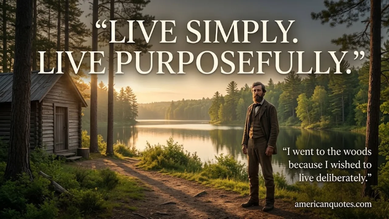 51+ Henry David Thoreau Quotes About Life to Inspire Simplicity, Freedom & Purpose