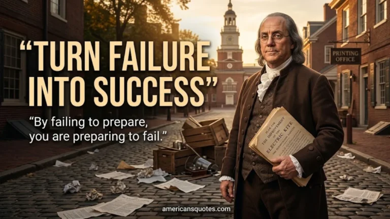 55+ Benjamin Franklin Quotes About Failure to Inspire Resilience, Growth & Success