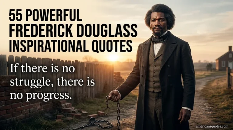 55 Powerful Frederick Douglass Inspirational Quotes on Freedom & Struggle