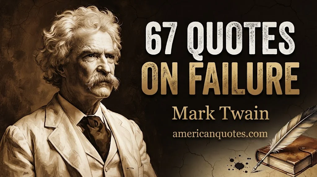 67 Brilliant Mark Twain Quotes About Failure and Learning From Mistakes