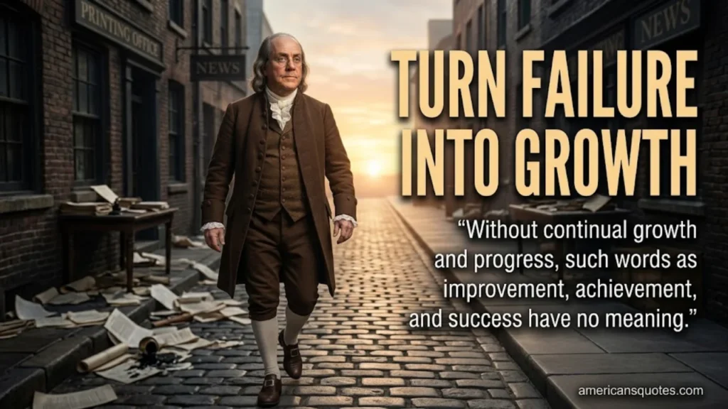 Benjamin Franklin Quotes About Failure That Fuel Growth & Success
