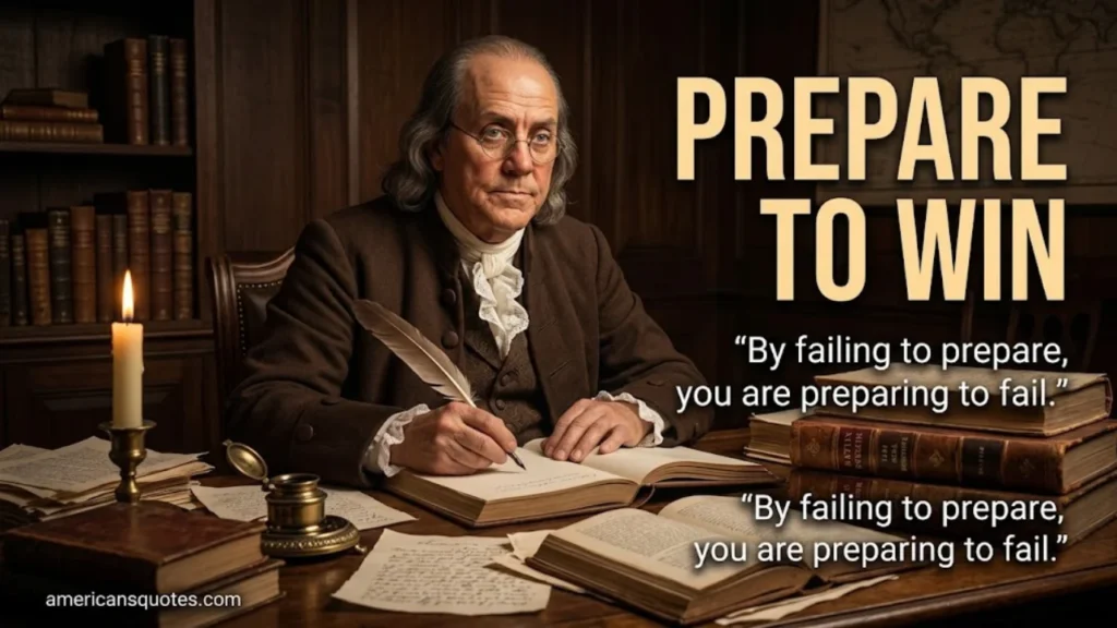 Benjamin Franklin Quotes About Failure and Preparation