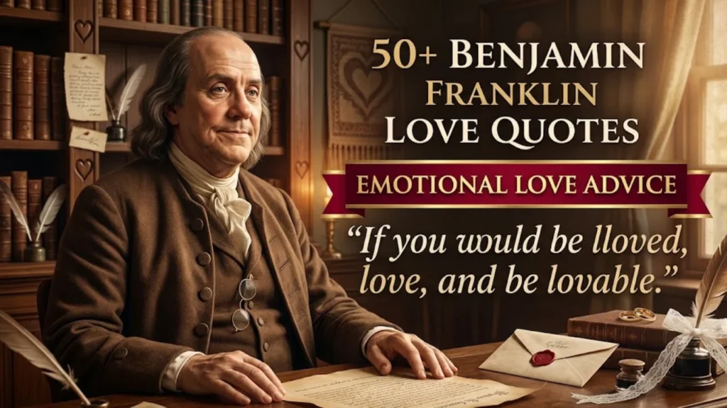 Benjamin Franklin Quotes About Love and Marriage