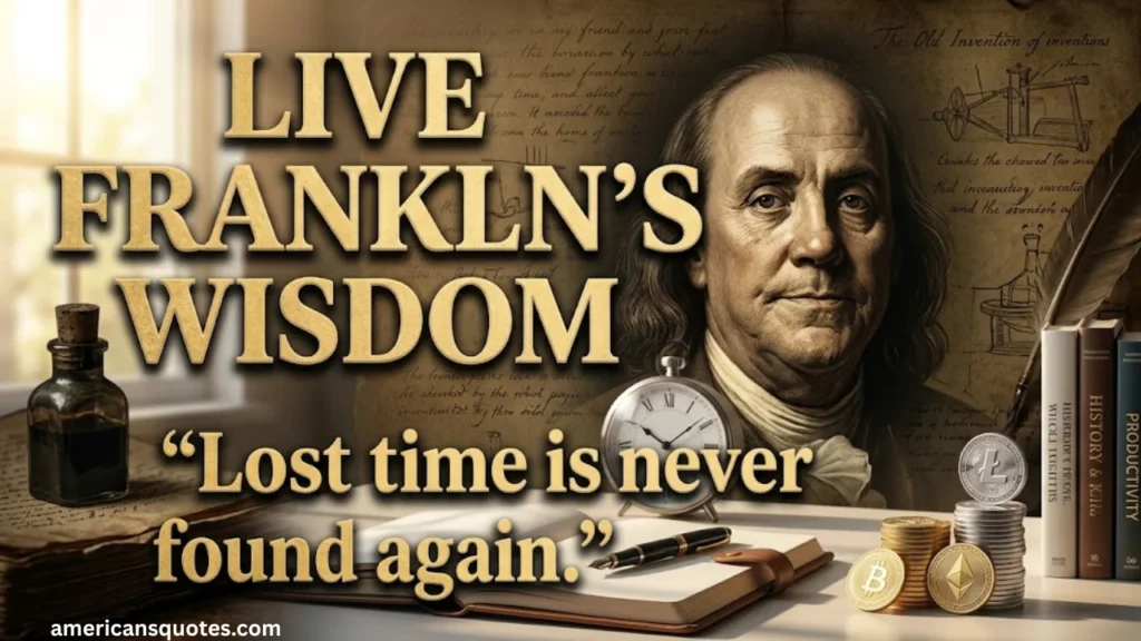 How to Apply Benjamin Franklin's Wisdom to Your Life Today