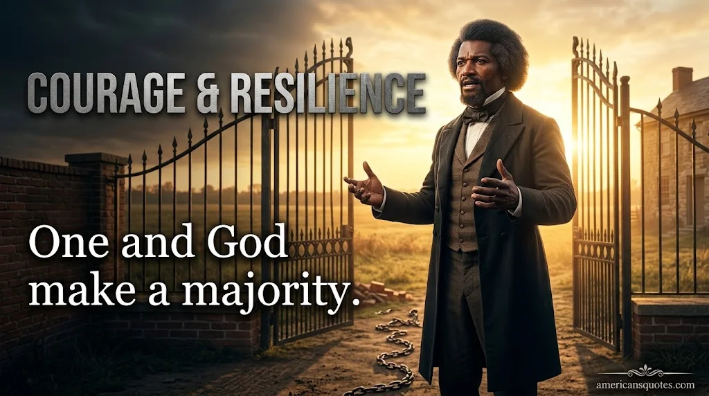 Frederick Douglass Quotes on Courage and Resilience