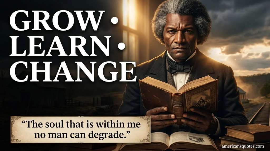 Douglass Quotes on Personal Growth and Change