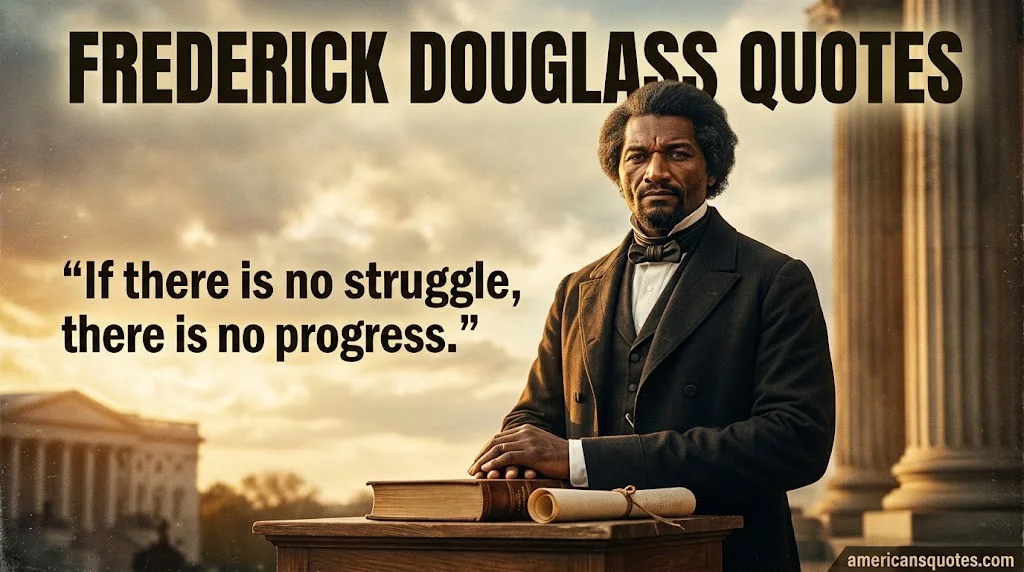 Famous Frederick Douglass Quotes on Freedom, Struggle & Progress