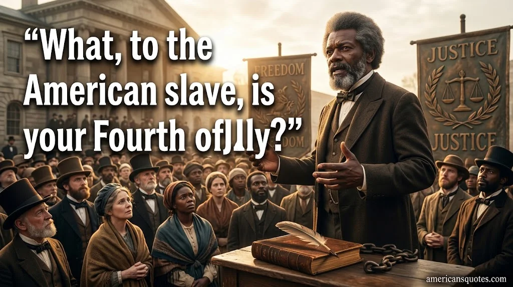 Frederick Douglass Courage Quotes on Freedom and Justice