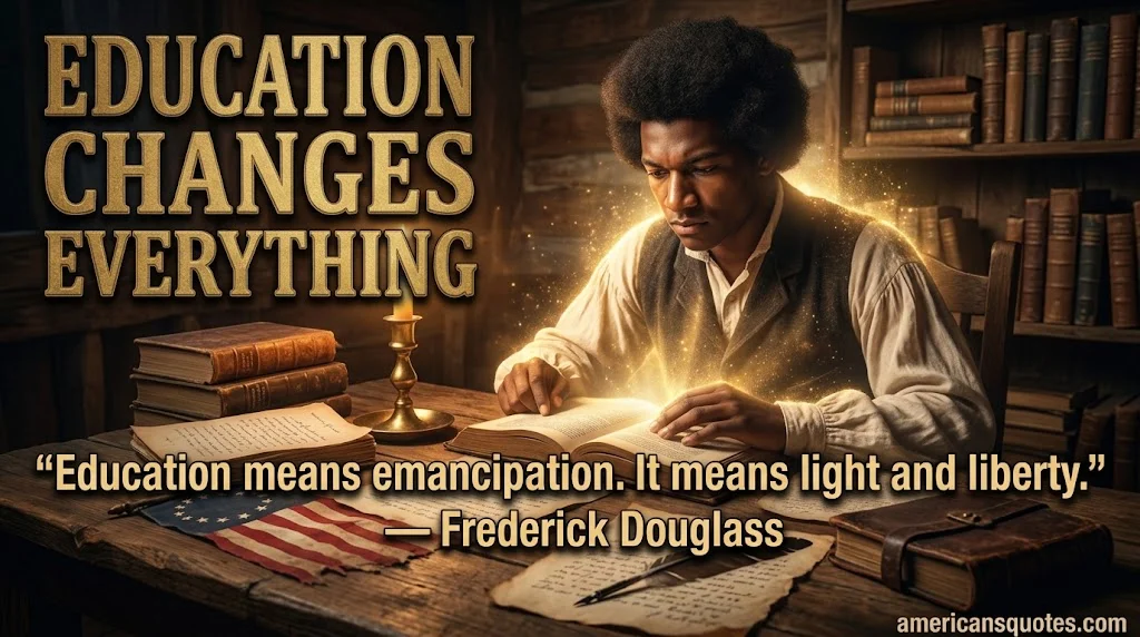 Frederick Douglass Quotes About Education and Personal Growth