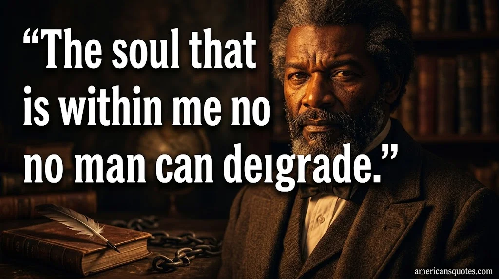 Frederick Douglass Quotes About Inner Strength and Self-Respect