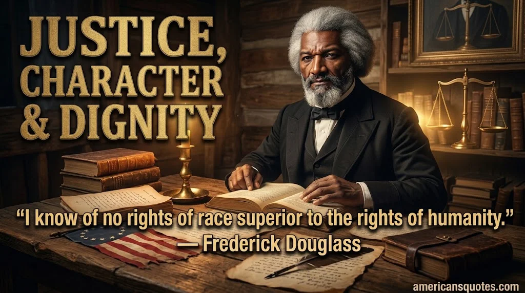 Frederick Douglass Quotes About Justice, Character, and Human Dignity